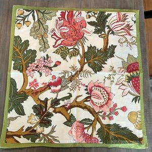 ✨POTTERY BARN✨ LAINA PALAMPORE EURO PILLOW SHAMS- LIKE NEW!